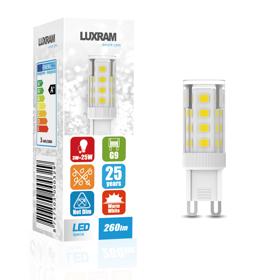 750300033  Pixy LED G9 3W 3000K 260lm